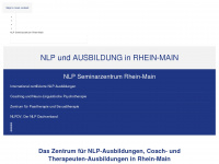 nlp-rhein-main.de Webseite Vorschau