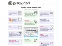 krazydad.com Webseite Vorschau