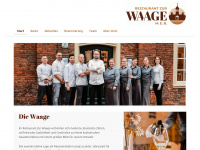 restaurant-zur-waage.de Webseite Vorschau