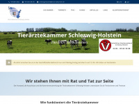 tieraerztekammer-schleswig-holstein.de Webseite Vorschau