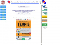 norderstedter-stadtmeisterschaften-tennis.de Webseite Vorschau