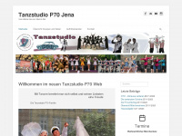 tanzstudio-p70.de Webseite Vorschau