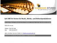 sunwoodstudio.de Webseite Vorschau
