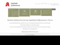 apotheke-graefentonna.de Webseite Vorschau