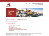 personal-basel.ch Webseite Vorschau