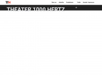 theater1000hertz.de Webseite Vorschau