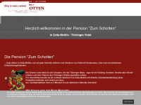 pension-zum-schotten.de Webseite Vorschau