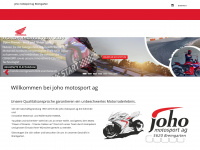 joho-motosport.ch Webseite Vorschau