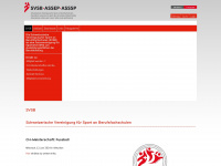 svsb.ch Webseite Vorschau