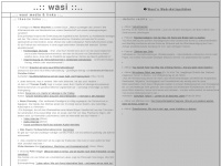 wasi.org Webseite Vorschau