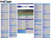 toolpage.ch Webseite Vorschau