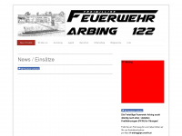 feuerwehr-arbing.at Webseite Vorschau