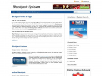 blackjack-spielen.ch Webseite Vorschau