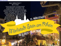 maerlistadt.ch Webseite Vorschau