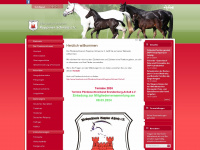 pferdezuchtverein-ruppiner-schweiz.de Webseite Vorschau