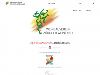 weinlandwein.ch Webseite Vorschau
