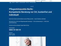 pflegestuetzpunkteberlin.de Webseite Vorschau