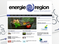 energieregion.at Webseite Vorschau