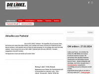 dielinke-panketal.de Webseite Vorschau