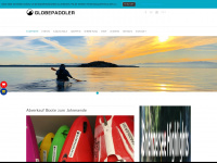 globepaddler.ch Webseite Vorschau
