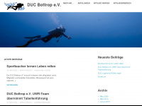 duc-bottrop.de Webseite Vorschau