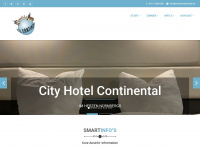 hotelcontinental.de Webseite Vorschau