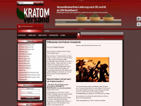 kratom-versand.de Webseite Vorschau