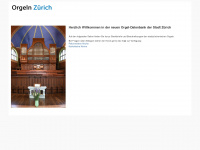 orgel-zh.ch Webseite Vorschau