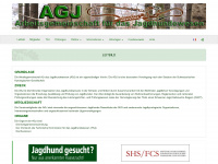 ag-jagdhunde.ch Webseite Vorschau