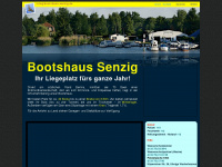 bootshaus-senzig.de Webseite Vorschau