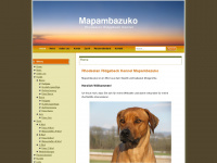 mapambazuko.ch Webseite Vorschau