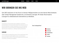 archdesign.de Webseite Vorschau