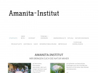 amanita-institut.de Webseite Vorschau