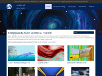 kunst-umwelt-energie.com Webseite Vorschau