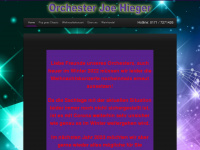 orchester-joe-hieger.de Webseite Vorschau