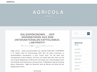 agricola.ch Webseite Vorschau