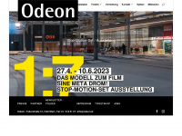odeon-theater.at Webseite Vorschau