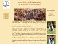 javerbe.de Webseite Vorschau