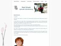 marie-schuetz.com Webseite Vorschau