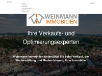 weinmann-immobilien.de Webseite Vorschau