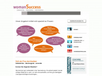 womansuccess.at Webseite Vorschau