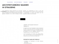 architekturbuero-wagner.de Webseite Vorschau