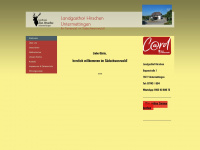 landgasthof-hirschen.de Webseite Vorschau