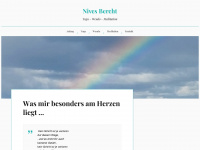 nives-bercht.de Webseite Vorschau