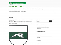 generation-kleinglattbach.de Webseite Vorschau