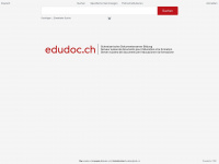 edudoc.ch Webseite Vorschau