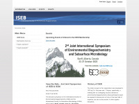 isebiogeochemistry.com Webseite Vorschau