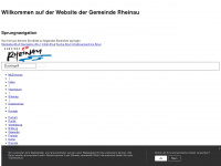 rheinau.ch Webseite Vorschau