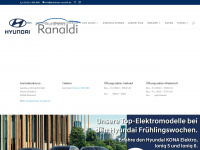 autohaus-ranaldi.de Webseite Vorschau