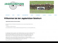 jagdschuetzen-solothurn.ch Webseite Vorschau